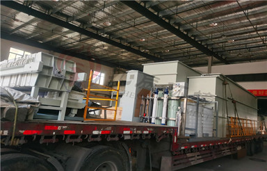  鍍鋅廢水處理設備發貨