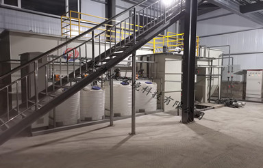 山西長治市晉通熒光磁材有限公司鍍鋅、鍍鎳廢水處理項目