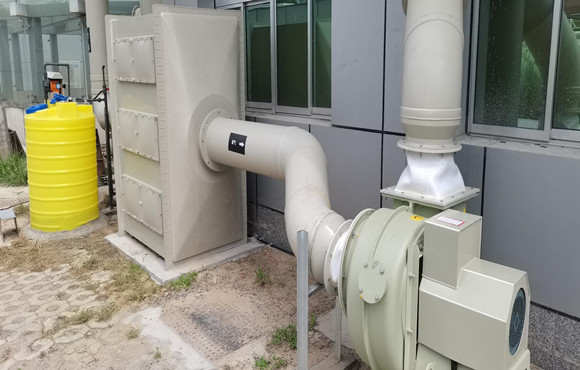 安科生物生產(chǎn)廢氣處理項目進入安裝階段