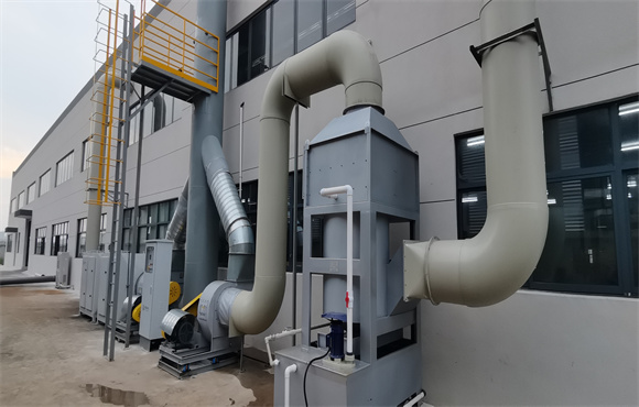 池州首開新材料有限公司生產廢氣處理項目進場