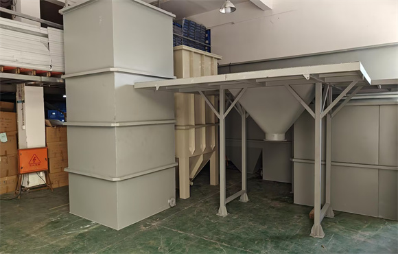 合肥昊翔汽車零部件有限公司涂裝廢水處理項目進場安裝