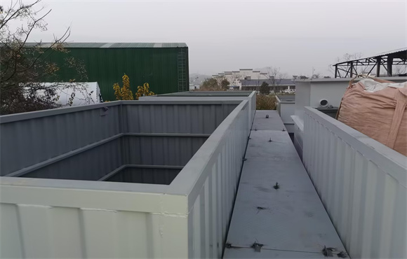 東至縣城關生豬定點屠宰場屠宰廢水改擴建項目進場安裝